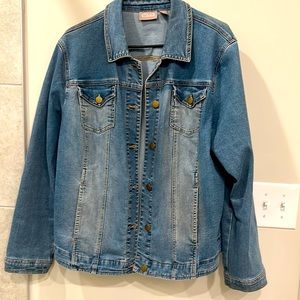 Chicos Jean Jacket